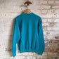 1990s Turquoise Graphic Sweatshirt