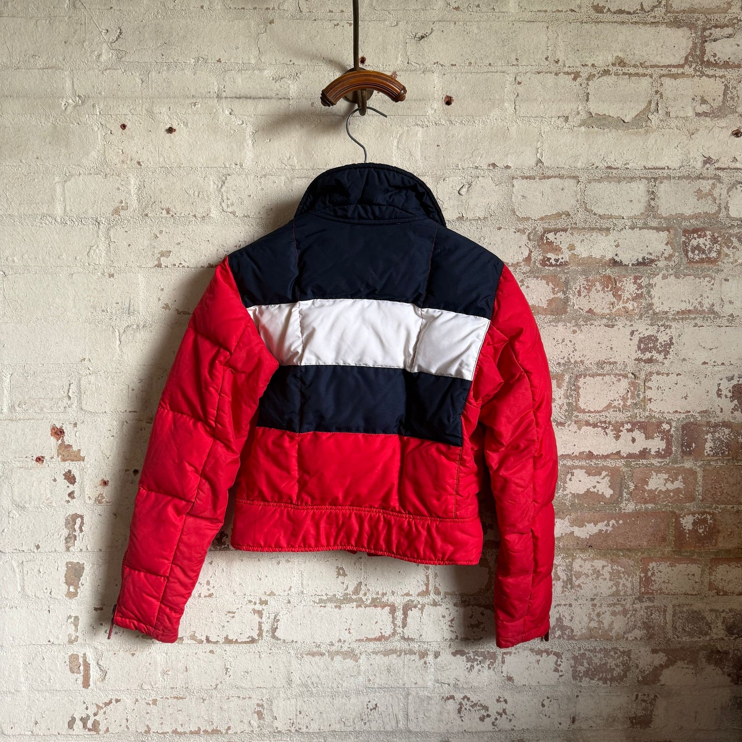 1980s HEAD Red Puffer Ski Jacket