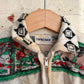 1960s Towelling Print Zip Shirt