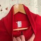 1980s Red and Navy Track Top Zip Up