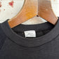 1960s 1970s Black Blank raglan T-shirt