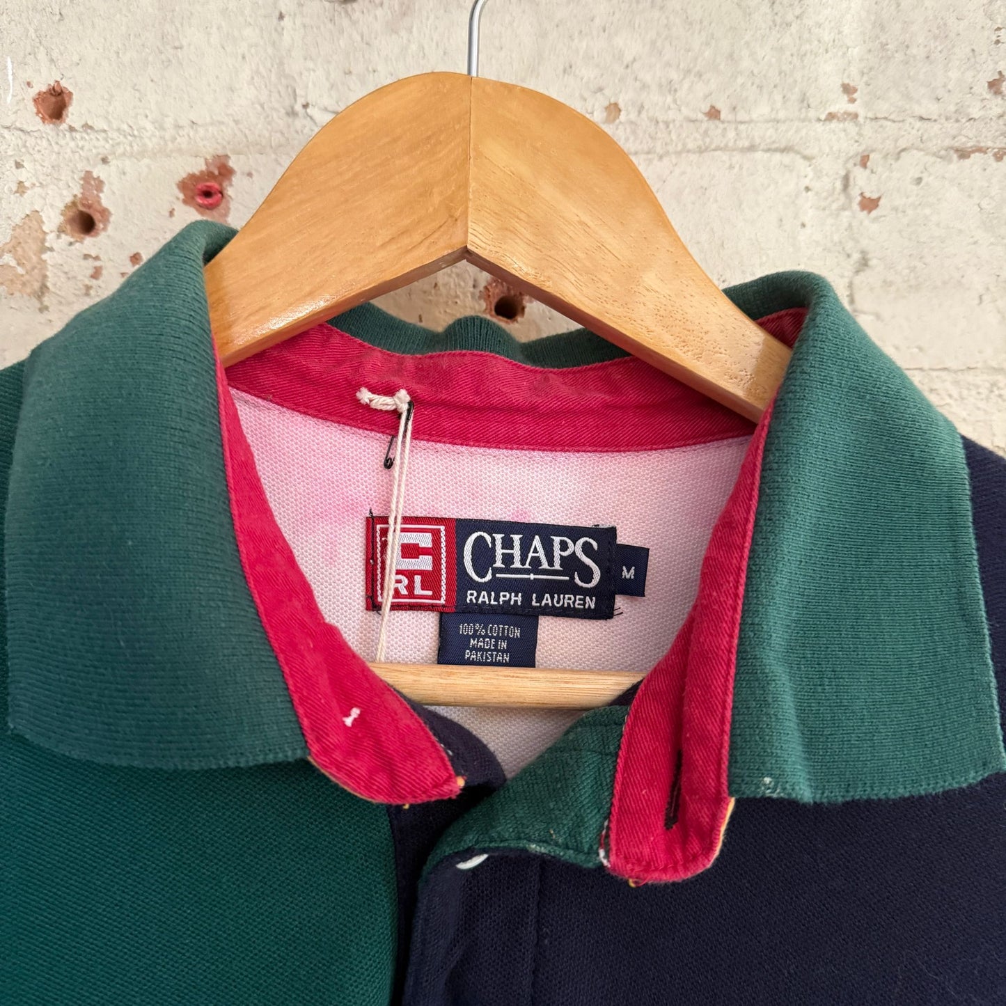 1990s Chaps Ralph Lauren Sailing Polo Shirt