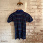 1970s Navy British Striped Polo Shirt