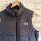 2000s Black The North Face Puffer Gilet Jacket