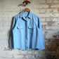 1990s Blue Fleece Over Shirt