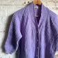 1960s Purple Knitted Cardigan Jumper