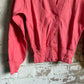 1960s Pink Cotton British Cardigan Sweatshirt