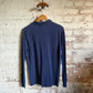 1990s Navy Ralph Lauren Long Sleeve Polo Shirt