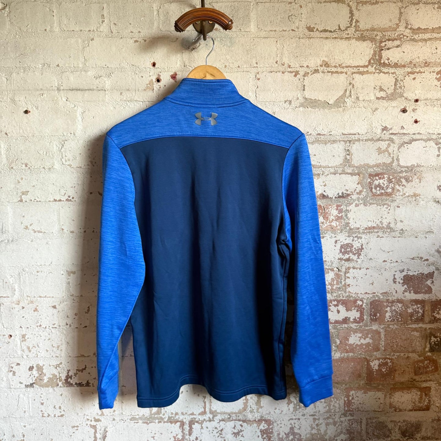 Blue Under Armour Golf 1/4 Zip Sweatshirt Jumper