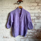 1960s Purple Knitted Cardigan Jumper