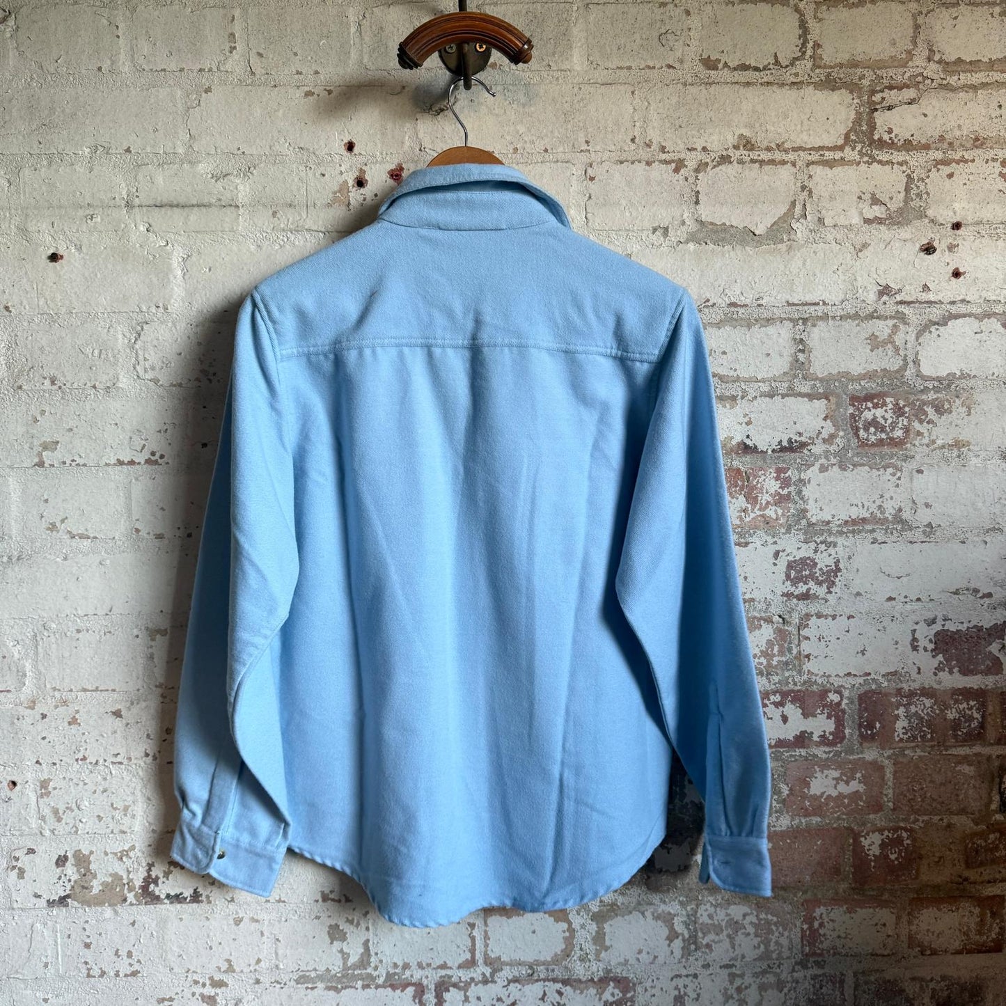1990s Blue Fleece Over Shirt