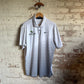 White Nike Golf Stripe Polo Shirt