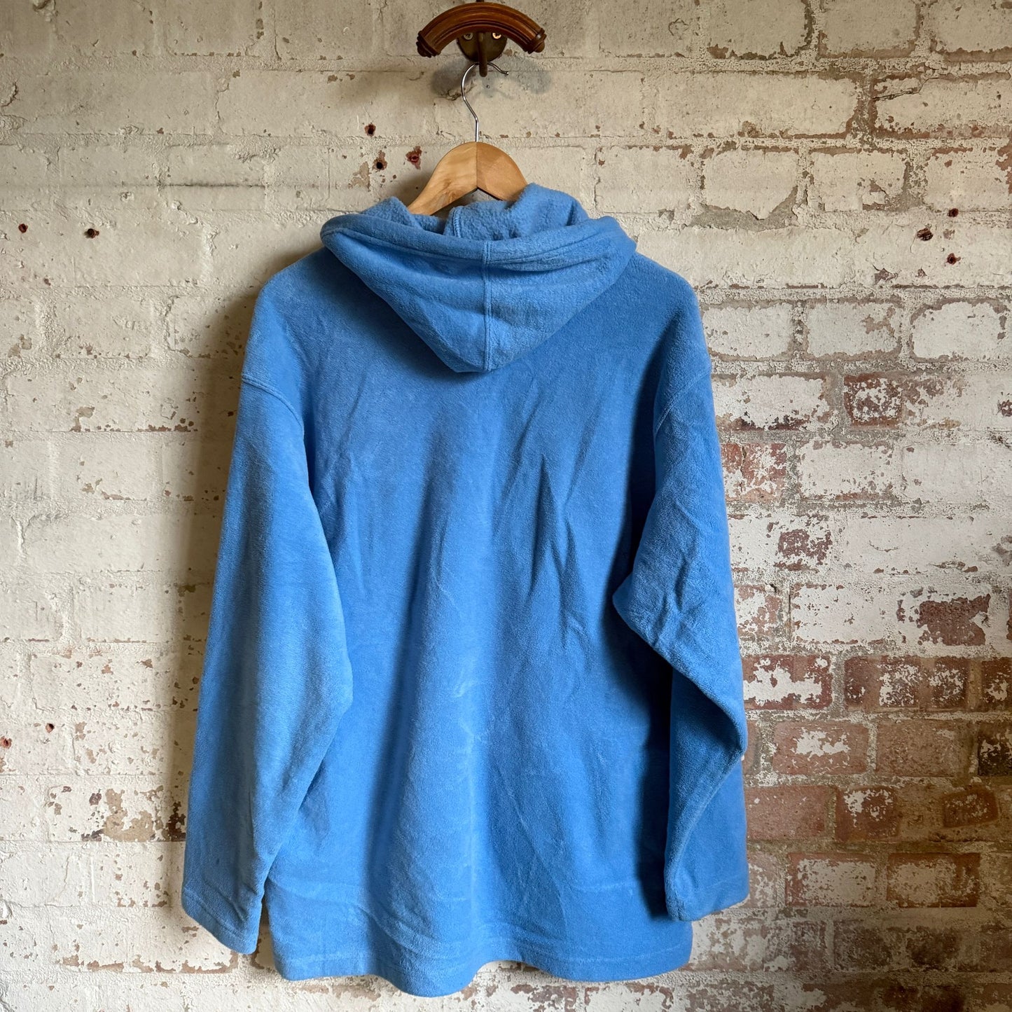 2000s Baby Blue Nike Fleece Hoodie Jumper