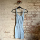 1950s Baby Blue Knitted Night Underwear Dress