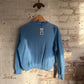 1950s Baby Blue Dead Stock Knitted Cable Jumper