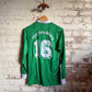 1980s Green Erima Football Template Long Sleeve Shirt