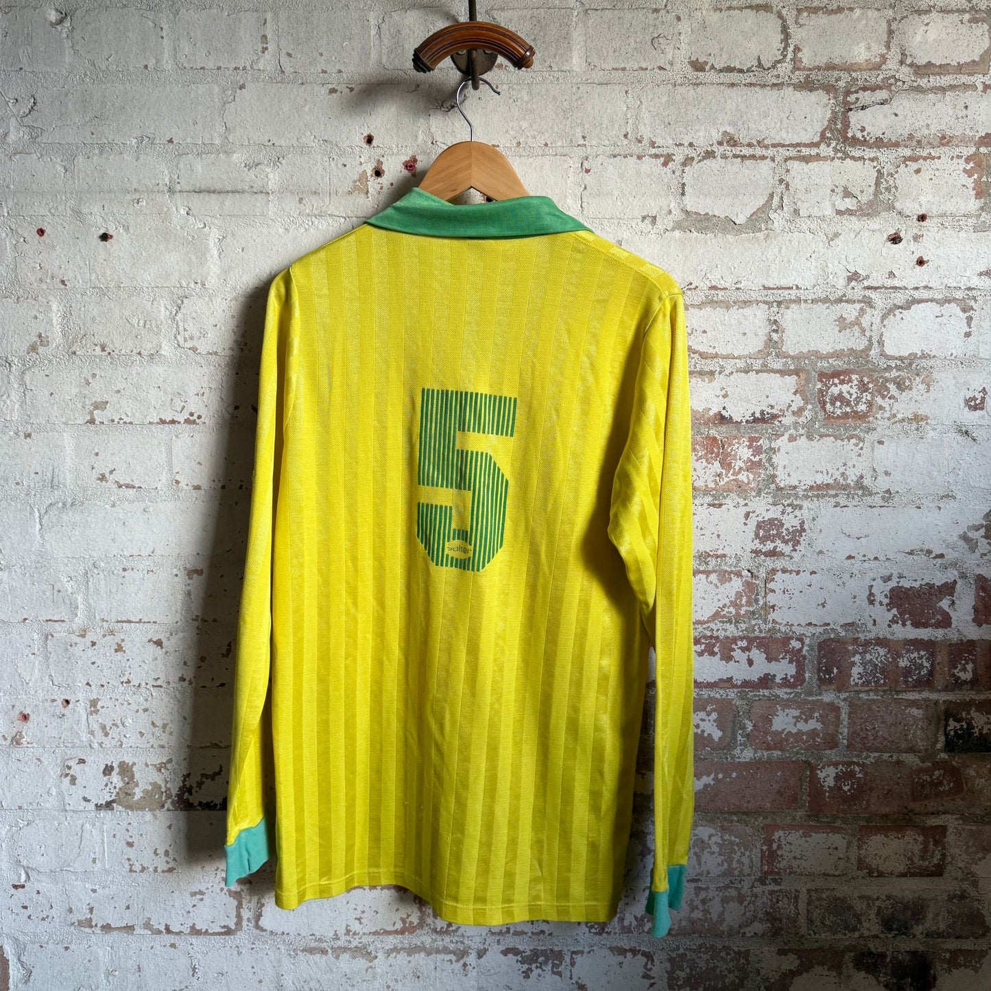 1970s Yellow AMG Football Template Long Sleeve Shirt