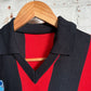 1970s Red and Black Milan Club Football Shirt