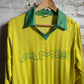 1970s Yellow AMG Football Template Long Sleeve Shirt