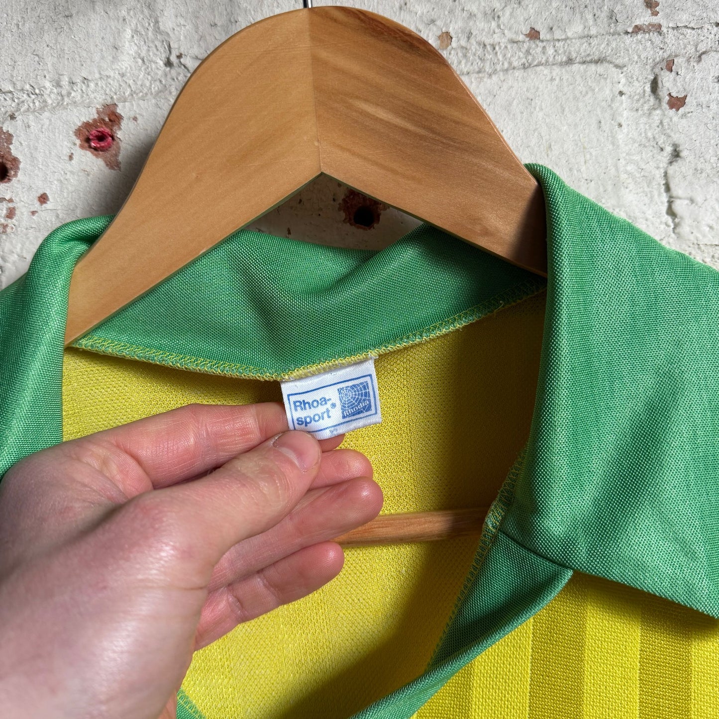 1970s Yellow AMG Football Template Long Sleeve Shirt