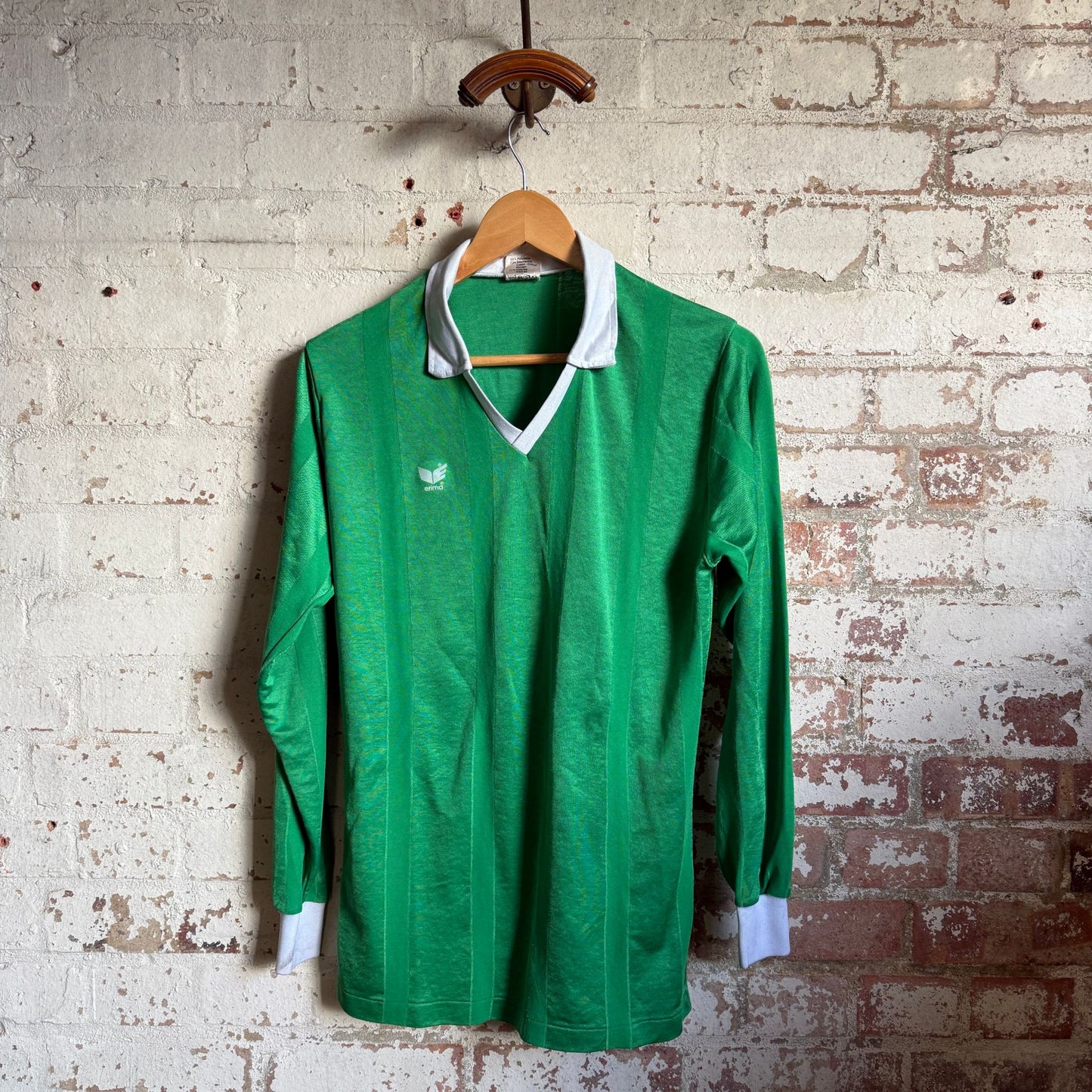 1980s Green Erima Football Template Long Sleeve Shirt