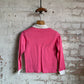 1970s Pink Long Sleeved Top