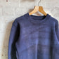 1940s Navy Wool Knitted Jumper