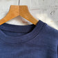 1940s Navy Wool Knitted Jumper
