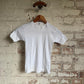 1970s White Cotton Blank T-Shirt