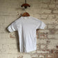 1970s White Cotton Blank T-Shirt