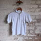 1970s White Zip Towelling T-shirt
