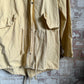 Vintage Yellow Cotton Parka Coat Jacket