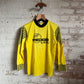 1990s Yellow Football Template Long Sleeve Top