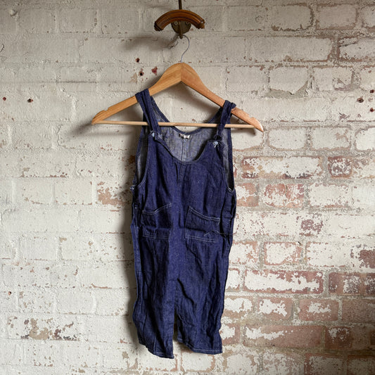 1950s Denim Kids Overalls Dungarees