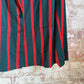 1940s Green and Red Striped Boating College Suit Blazer