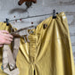 1950s Yellow PVC Sailor Overalls Trousers