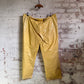 1950s Yellow PVC Sailor Overalls Trousers