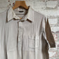 1970s Beige Italian Polo Shirt Top