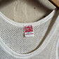 1960s White Netting British Vest Top