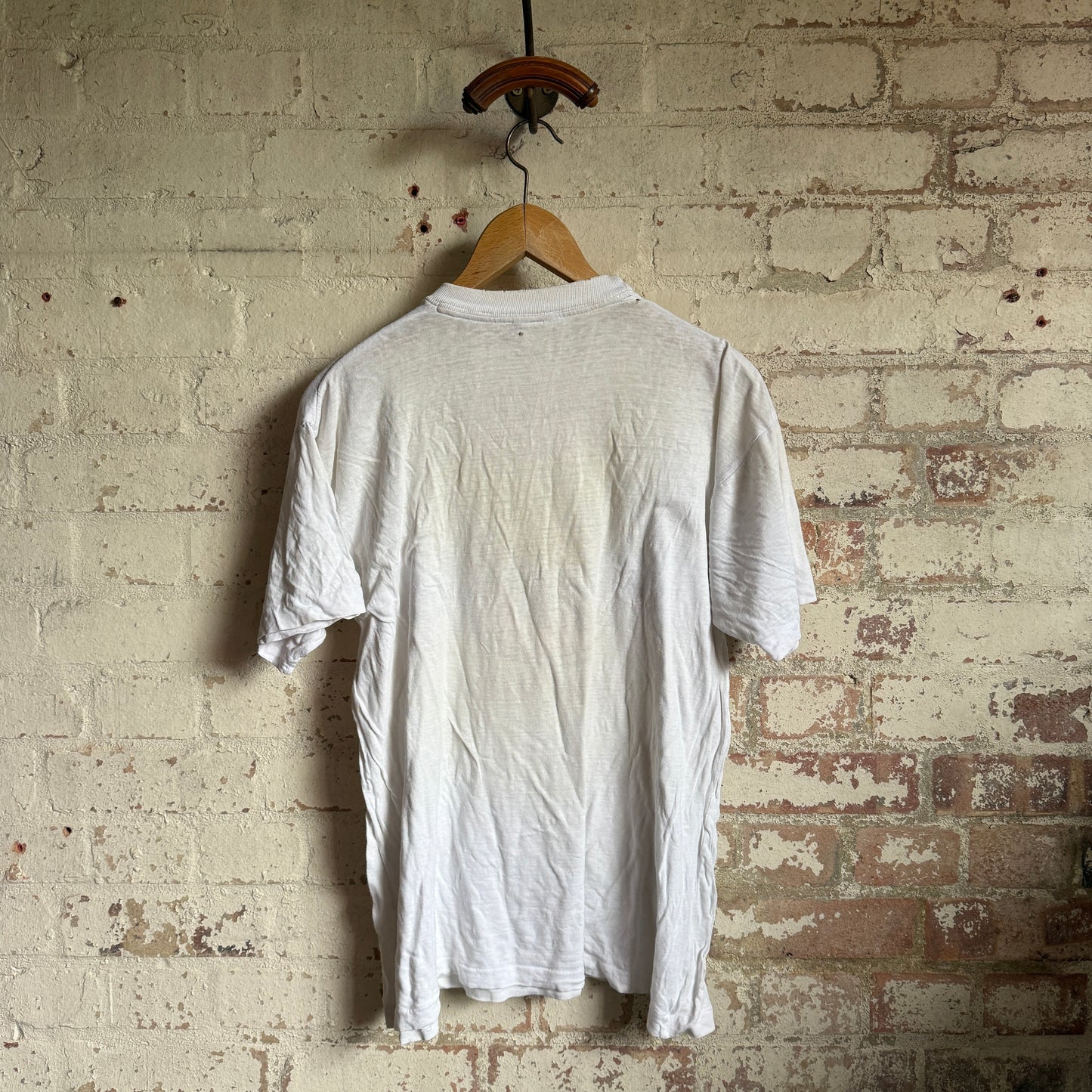 1990s White Hard Rock Tenerife Graphic T-Shirt