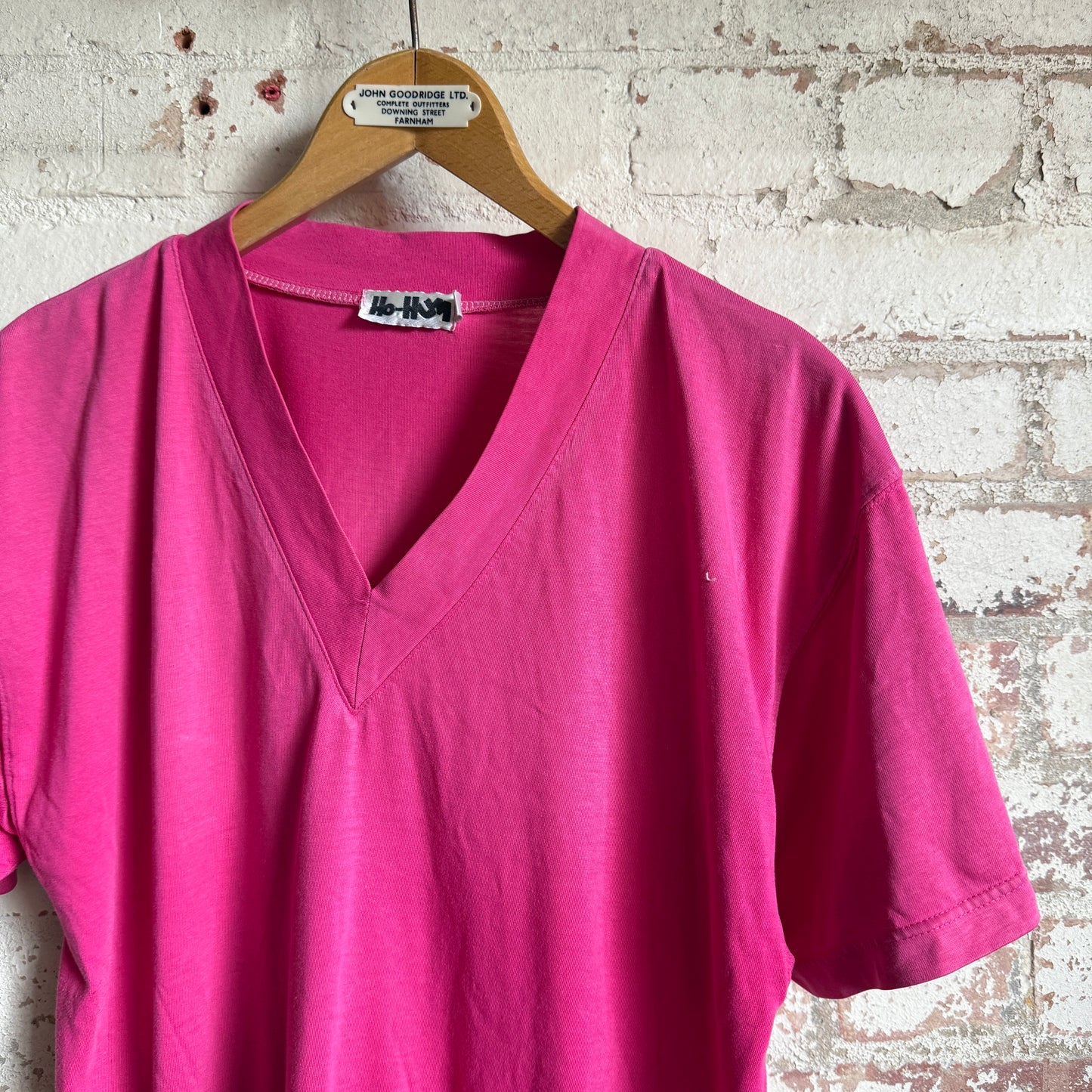 1990s Pink Pocket Pullover T-Shirt