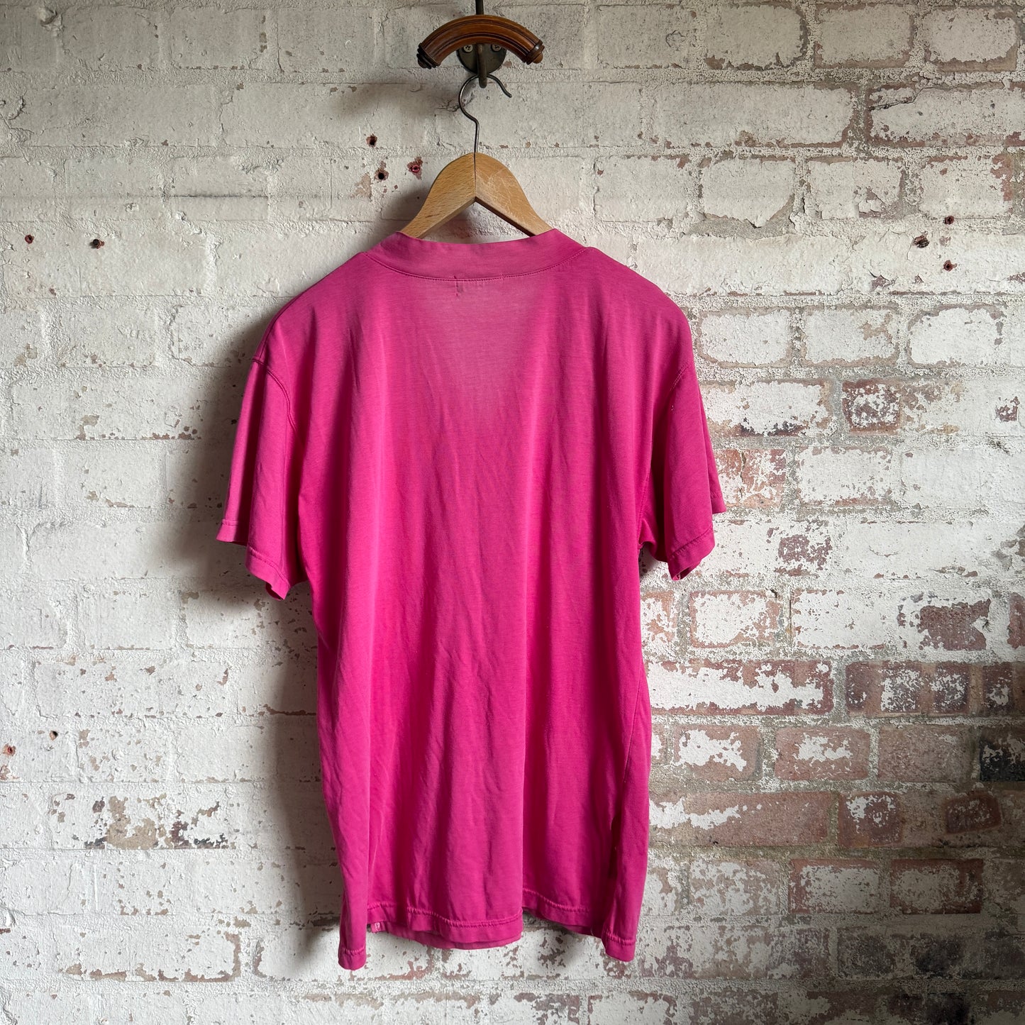 1990s Pink Pocket Pullover T-Shirt