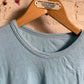 1970s Baby Blue Blank Cotton T-Shirt