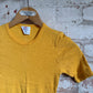 1970s Yellow Blank Cotton T-Shirt