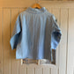 1960s Baby Blue British Workwear Smock Jacket