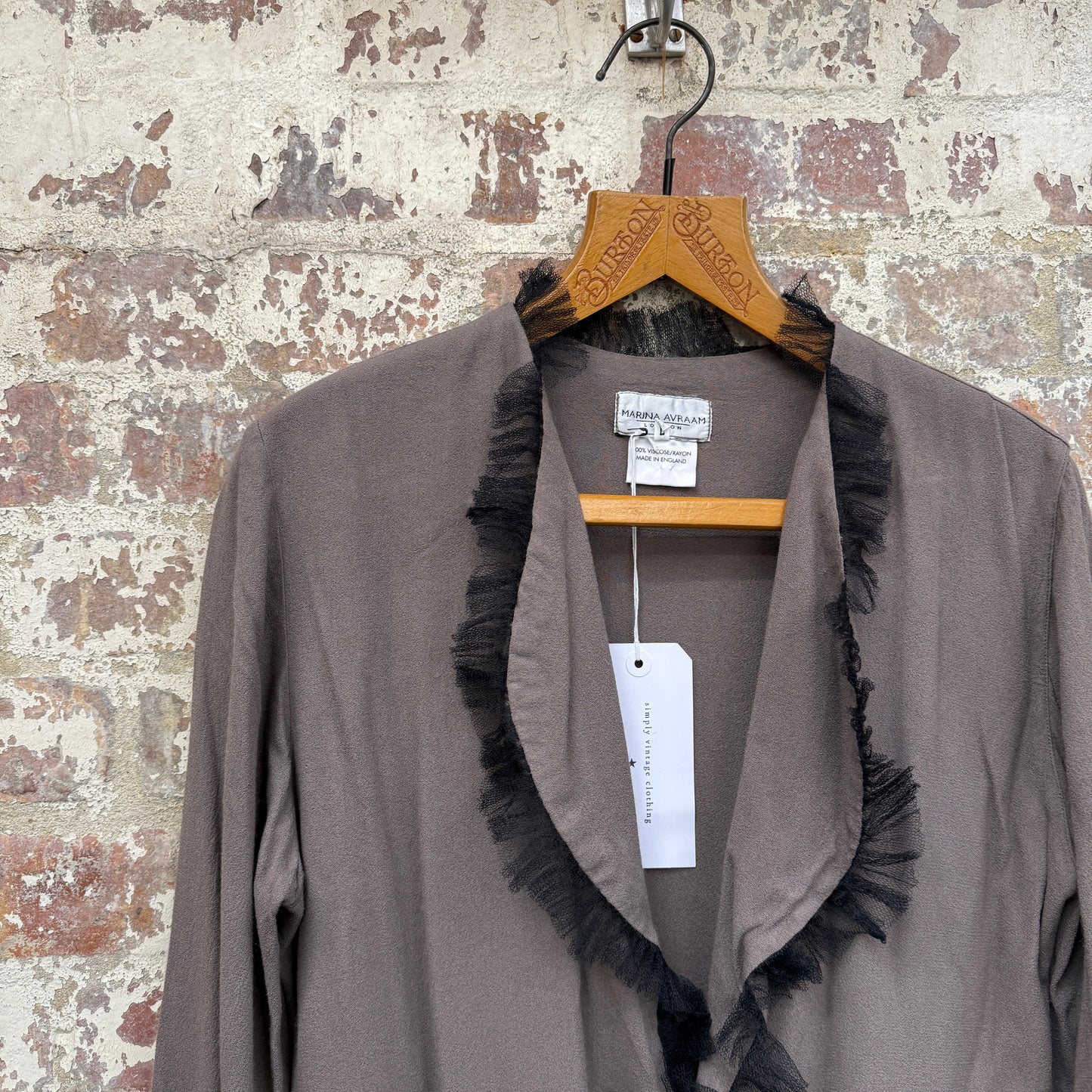 1980s Marina Avraam Blouse Top