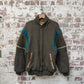 1980s Italian Wool Knitted Zip Up Jacket
