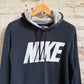 2000s Navy Nike Hoodie Sweatshirt