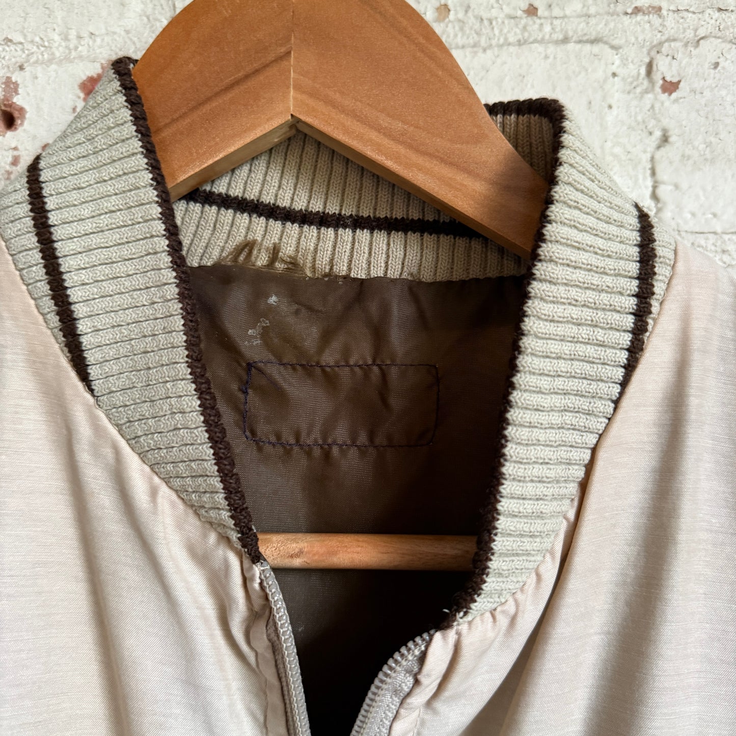 1970s Beige Fred Perry Harrington Jacket