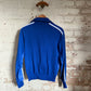 1980s Blue Zip Track Top